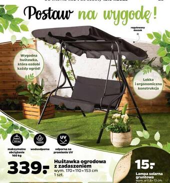 Netto Huśtawka ogrodowa z zadaszeniem oferta