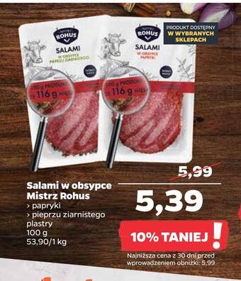 Netto Salami w obsypce mistrz rohus oferta