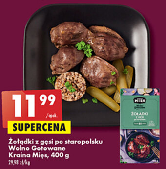 Biedronka Kraina Mięs Żołądki z gęsi po staropolsku Wolno Gotowane 400g oferta