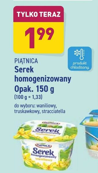 ALDI Serek homogenizowany Opak. 150 g oferta