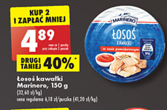Biedronka Marinero Łosoś kawałki 150g oferta