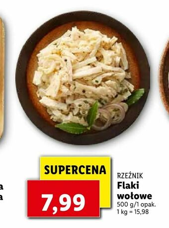 Lidl Flaki wołowe oferta