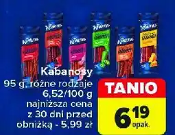 Carrefour Market Kabanosy z bekonem oferta