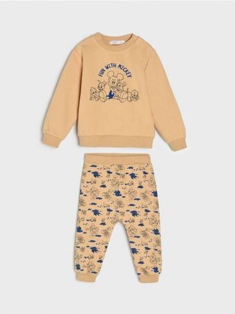 Sinsay Komplet niemowlęcy myszka miki oferta