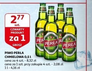 Auchan Piwo perła chmielowa oferta