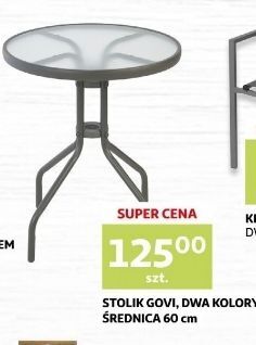 Auchan Stolik govi śr. 60 cm garden star oferta