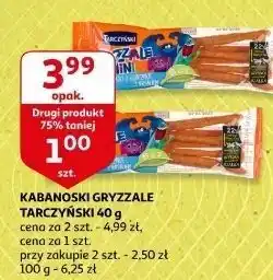 Auchan Kabanosiki z kurczaka tarczyński gryzzale oferta