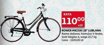 Auchan Rower miejski 28'' lublana oferta