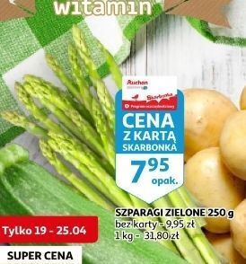 Auchan Szparagi zielone oferta