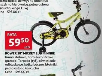 Auchan Rower 18'' mickey oferta