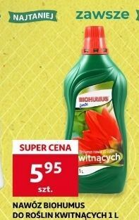 Auchan Nawóz do roślin kwitnących biohumus oferta