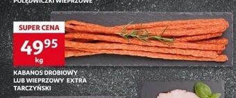 Auchan Kabanosy wieprzowe tarczyński oferta
