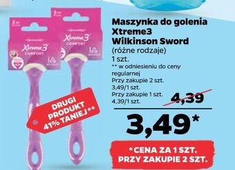 Netto Maszynka do golenia wilkinson xtreme 3 comfort oferta