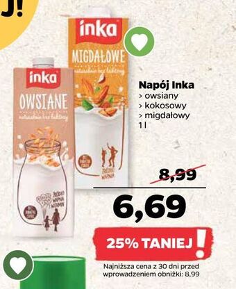 Netto Napój kokosowy inka kokosowe oferta