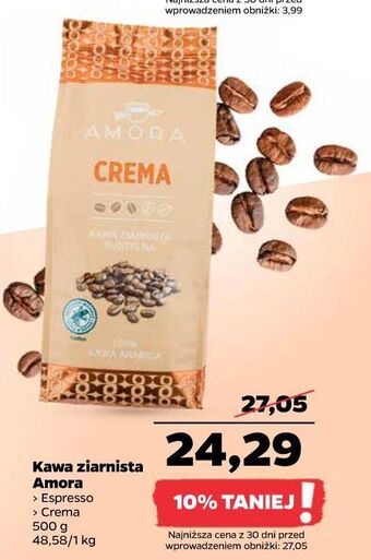 Netto Kawa amora crema oferta