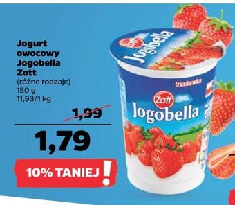 Netto Jogurt truskawka zott jogobella oferta
