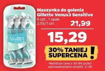 Netto Maszynki do golenia gillette venus 3 sensitive oferta