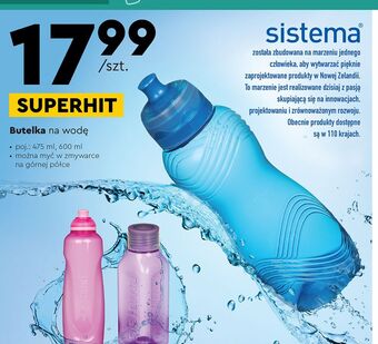 Biedronka Butelka 600 ml sistema oferta