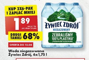 Biedronka Woda niegazowana żywiec zdrój oferta