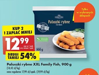 Biedronka Paluszki rybne family fish oferta