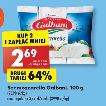 Biedronka Ser mozzarella galbani oferta