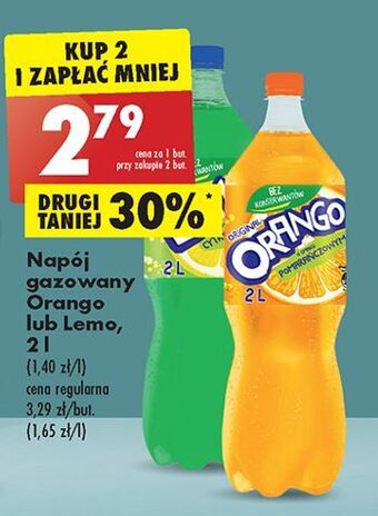 Biedronka Napój pomarańczowy orango oferta