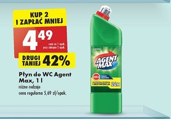 Biedronka Płyn do wc leśny agent max oferta