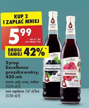 Biedronka Syrop układ oddechowy pędy sosny excellence oferta