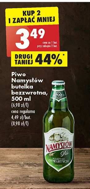 Biedronka Piwo namysłów pils oferta