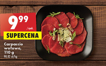 Biedronka Carpaccio wołowe 110g oferta