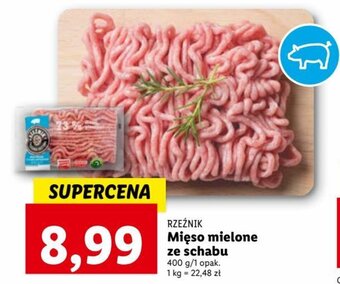 Lidl Rzeźnik Mięso mielone ze schabu 400 g oferta