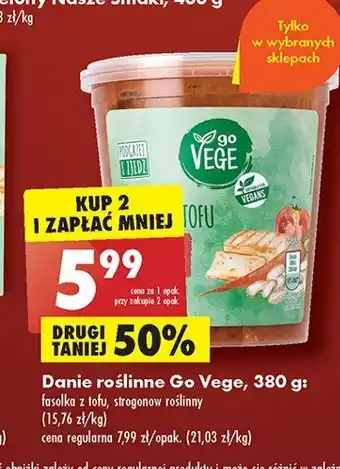 Biedronka Strogonow roślinny oferta