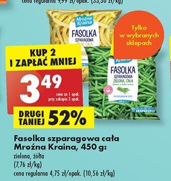 Biedronka Fasolka szparagowa żółta oferta