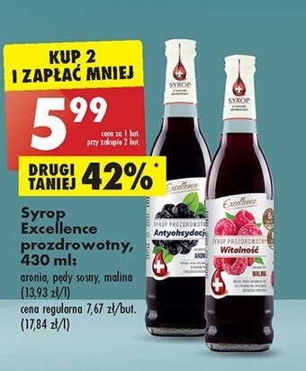 Biedronka Syrop malinowy oferta