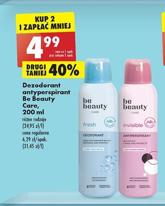 Biedronka Antyperspirant invisible oferta
