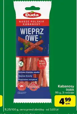 Carrefour Kabanosy wieprzowe oferta