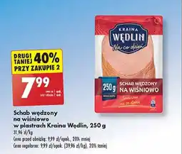 Biedronka Schab wędzony na wiśniowo oferta
