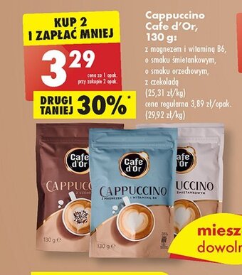 Biedronka Cappuccino orzechowe oferta