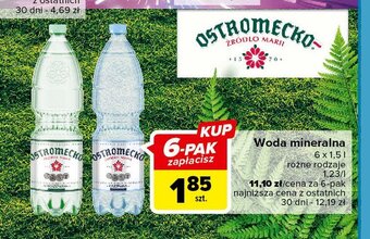 Carrefour Woda gazowana oferta