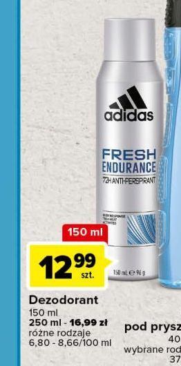 Carrefour Dezodorant adidas fresh enduranc oferta