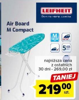 Carrefour Deska do prasowania airboard compact m leifheit oferta