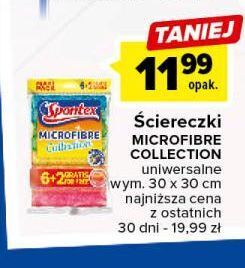 Carrefour Ściereczki z mikrofibry spontex oferta