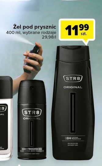 Carrefour Żel pod prysznic str8 original oferta