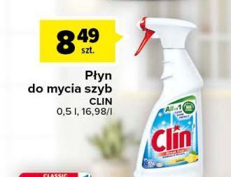 Carrefour Płyn do mycia szyb lemon clin windows & glass oferta