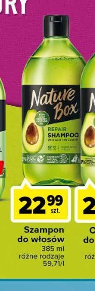 Carrefour Szampon avocado nature box oferta