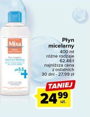 Carrefour Płyn micelarny optymalna tolerancja mixa ekspert skóry wrażliwej oferta