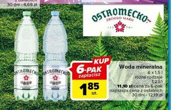 Carrefour Woda niegazowana ostromecko oferta