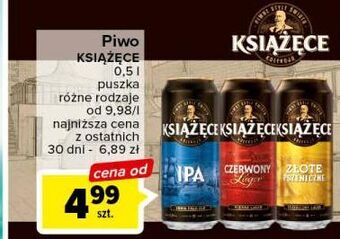 Carrefour Piwo książęce czerwony lager oferta
