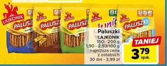 Carrefour Paluszki słone lajkonik oferta