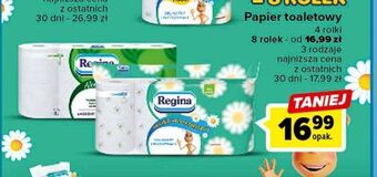 Carrefour Papier toaletowy aloe vera regina oferta